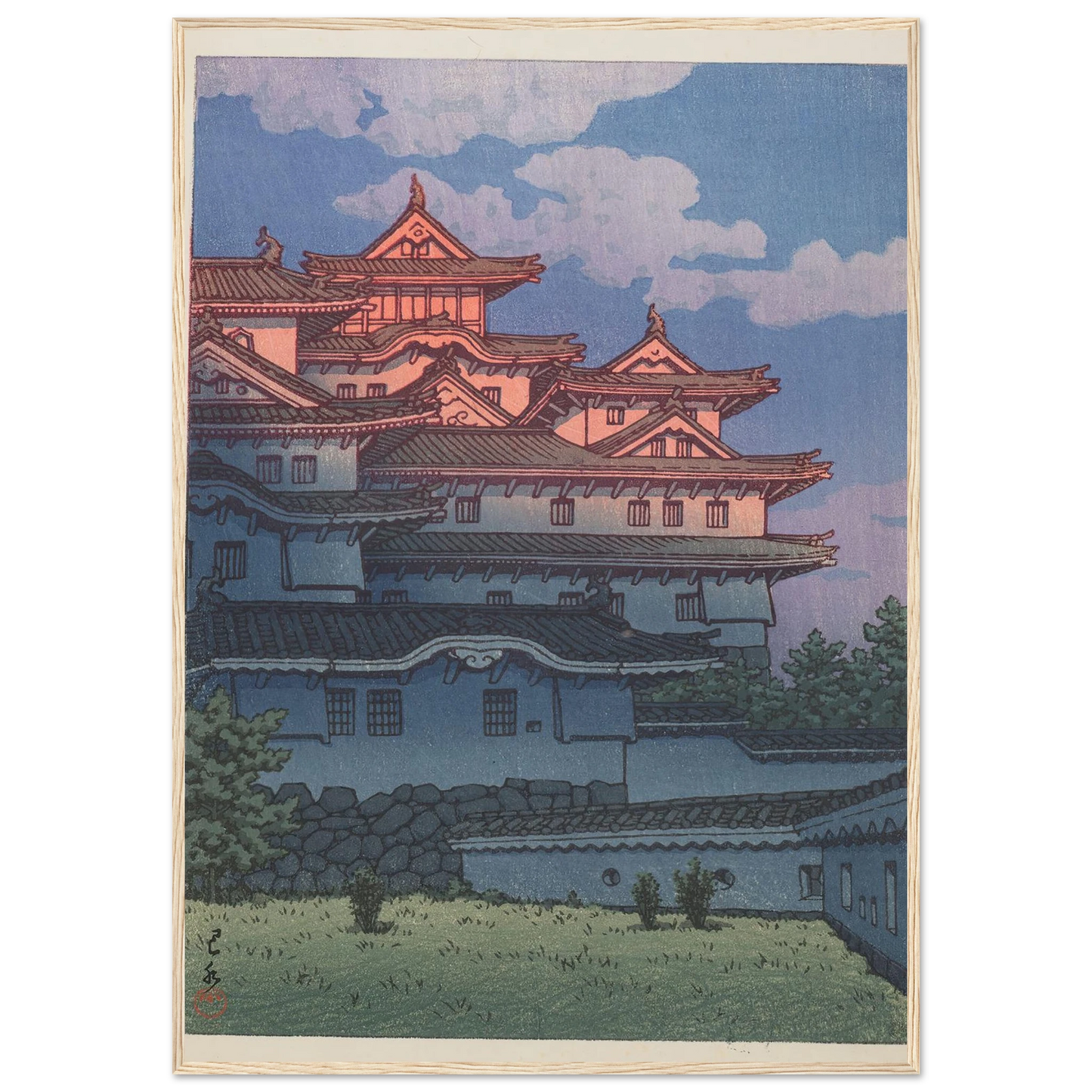 Shirasagijo (Shirasagi Castle) (1948)Art Print | Kawase Hasui-Quipham Collections