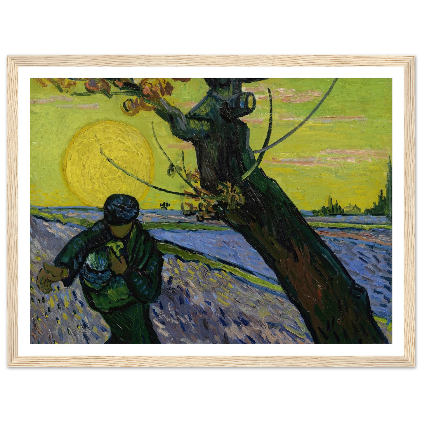 The Sower (1888) Art Print | Vincent van Gogh-Quipham Collections