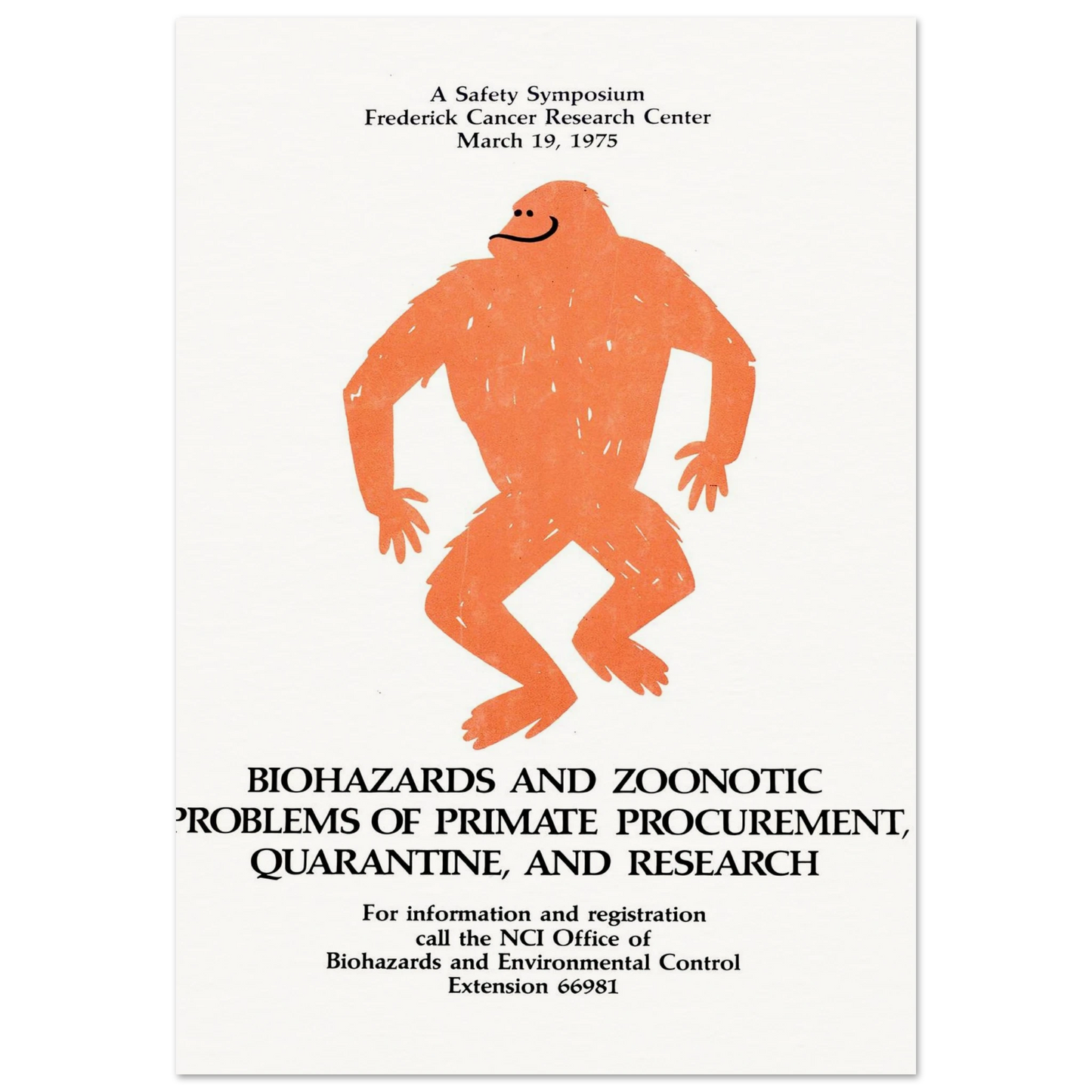 Biohazards and zoonotic problems of primate procurement, quarantine, and research (1975) Art Print | National Institutes of Health-Quipham Collections