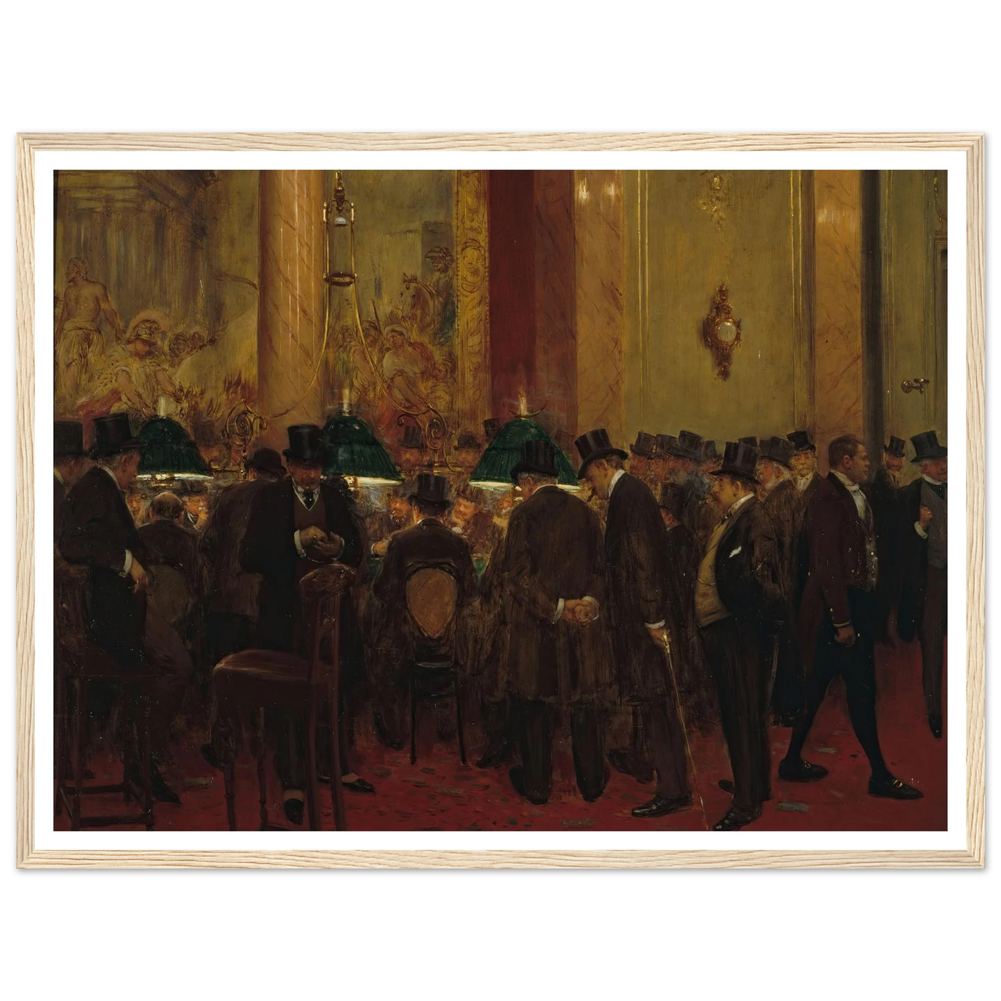 Au cercle (1908) Art Print | Jean Beraud-Quipham Collections