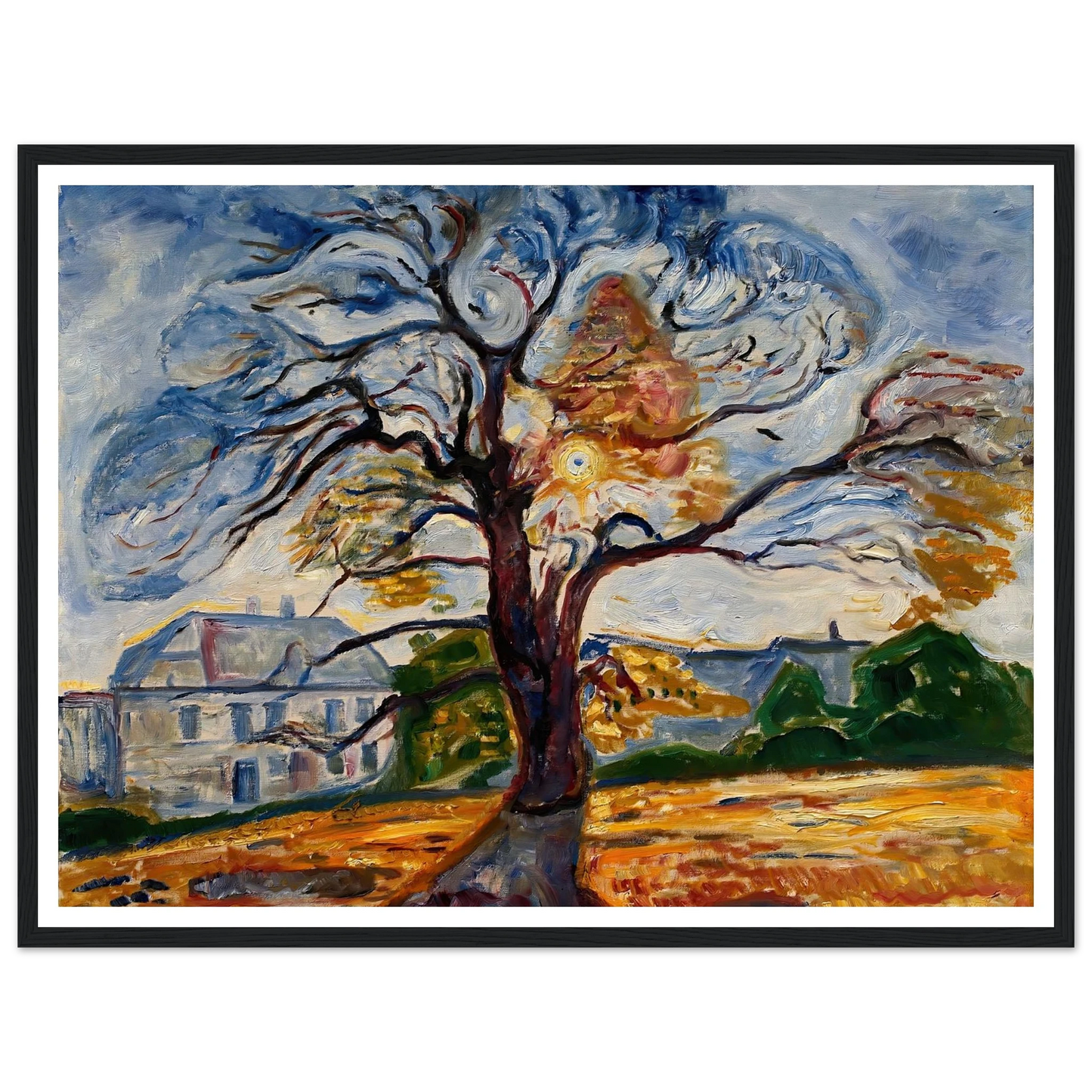 The Oak (1906) Art Print | Edvard Munch-Quipham Collections