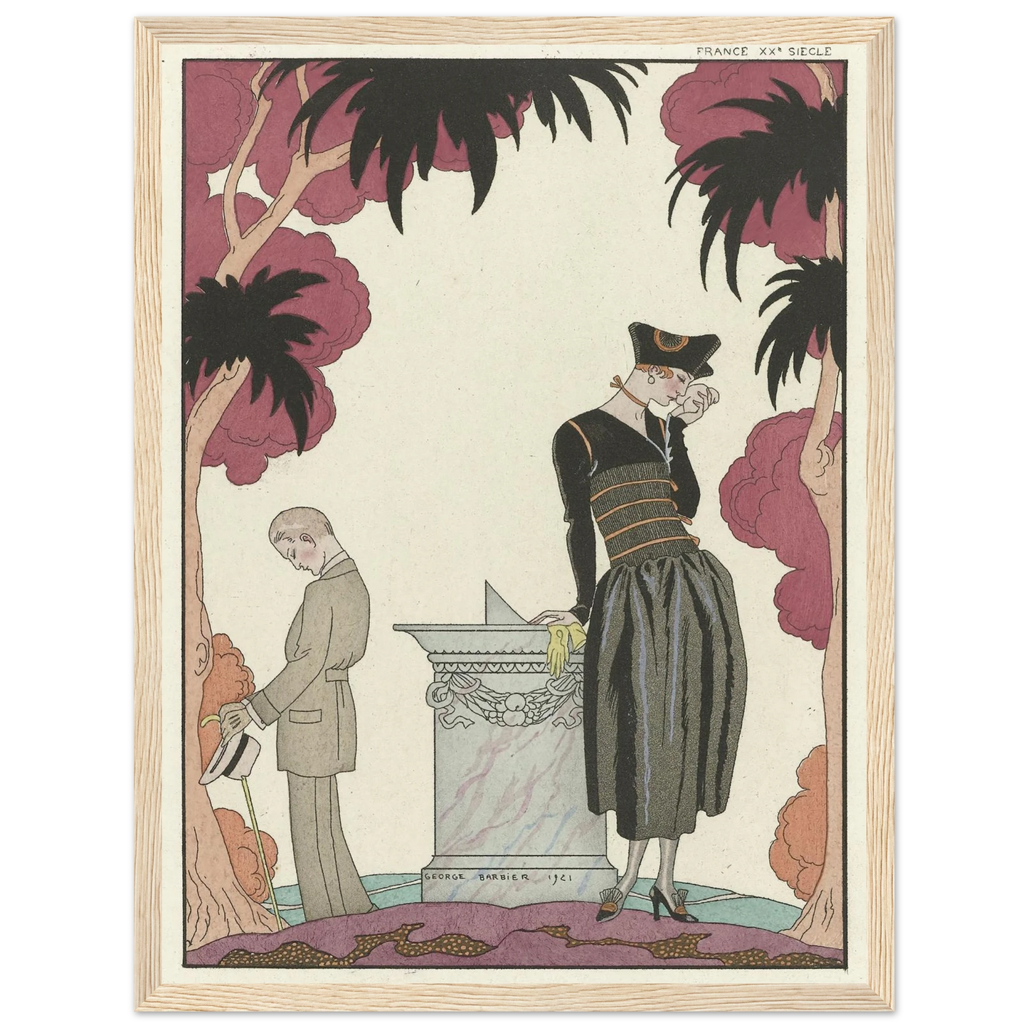 Le Cadran Solaire (1921) Art Print | George Barbier-Quipham Collections