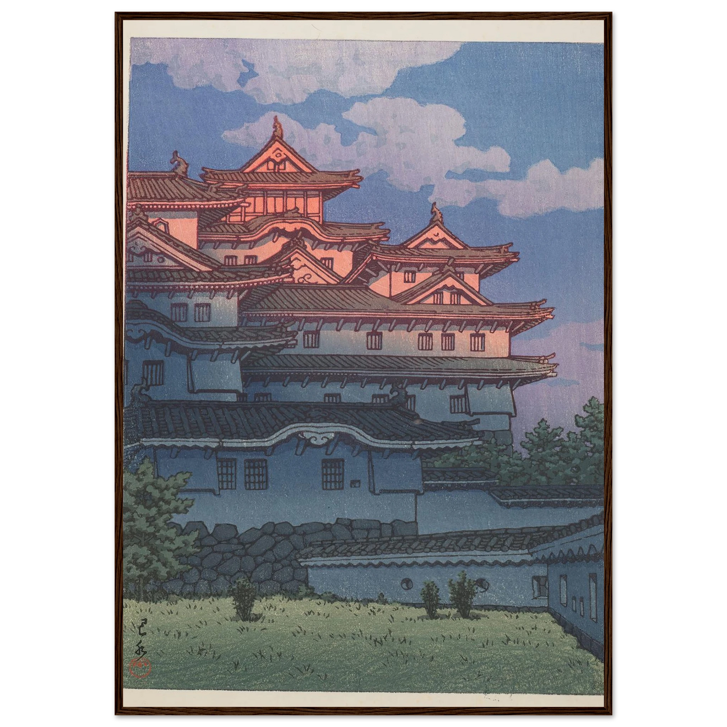 Shirasagijo (Shirasagi Castle) (1948)Art Print | Kawase Hasui-Quipham Collections