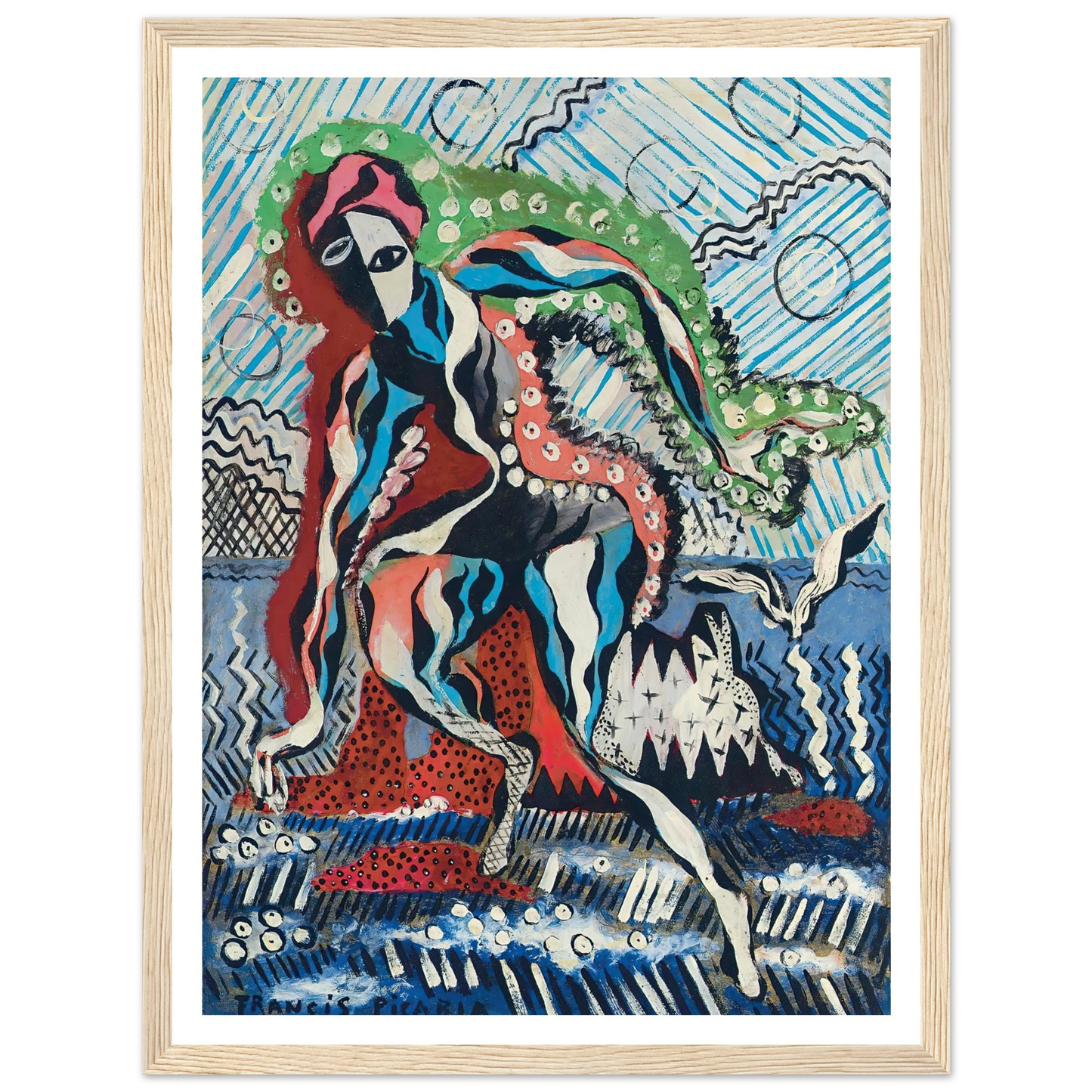 Baigneuse (circa 1925-1926) Art Print | Francis Picabia-Quipham Collections