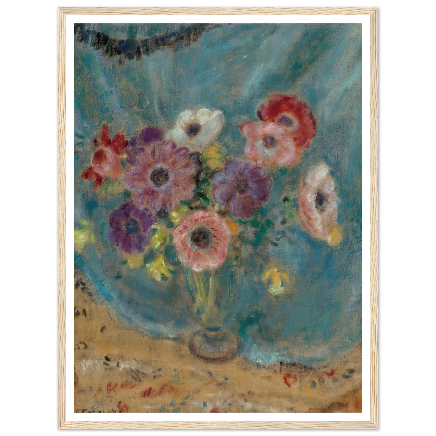 Floral Still Life Art Print | Frederick Carl Frieseke-Quipham Collections