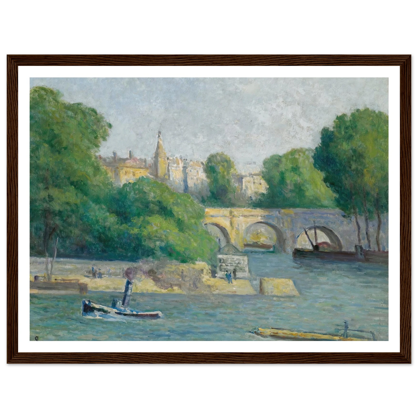 Le Vert Gallant (1926) Art Print | Maximilien Luce-Quipham Collections