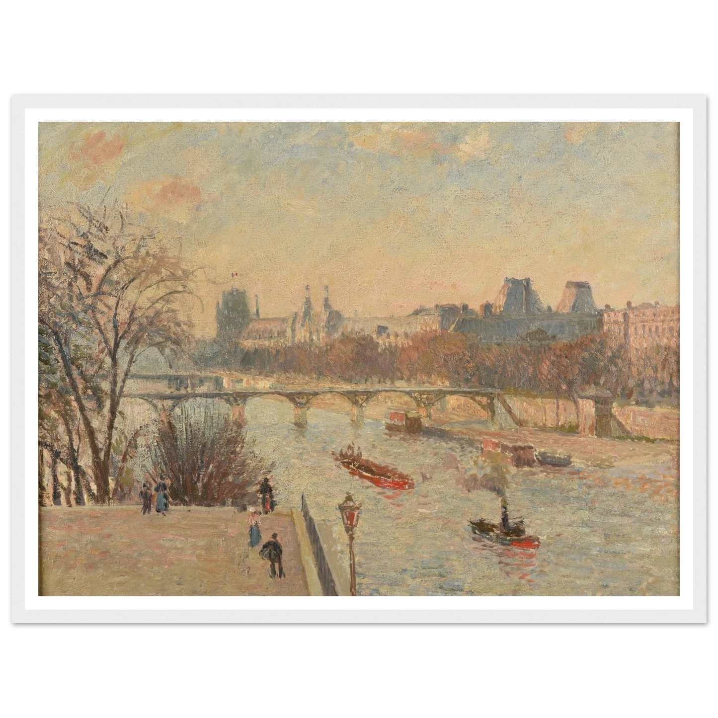 Le Louvre (1902) Art Print | Camille Pissarro-Quipham Collections