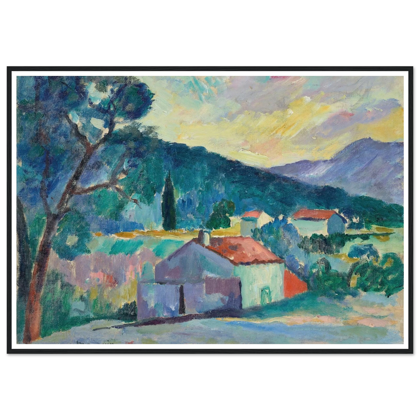 Le Mas à Saint-Tropez (1905) Art Print | Henri Manguin-Quipham Collections