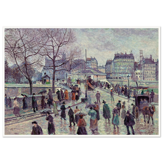 Paris, le Pont de l’Archevêché (1896) Art Print | Maximilien Luce-Quipham Collections
