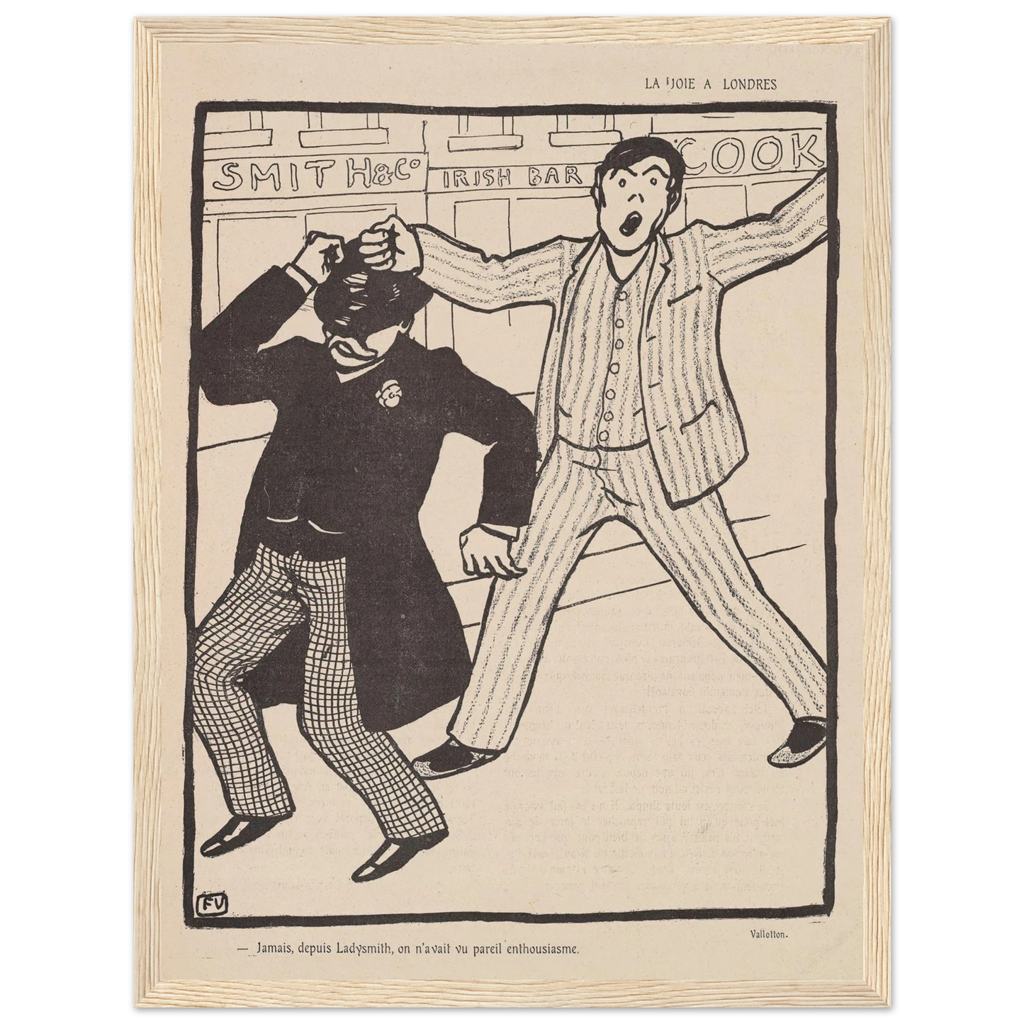 18 juillet 1903 Art Print | Felix Vallotton-Quipham Collections