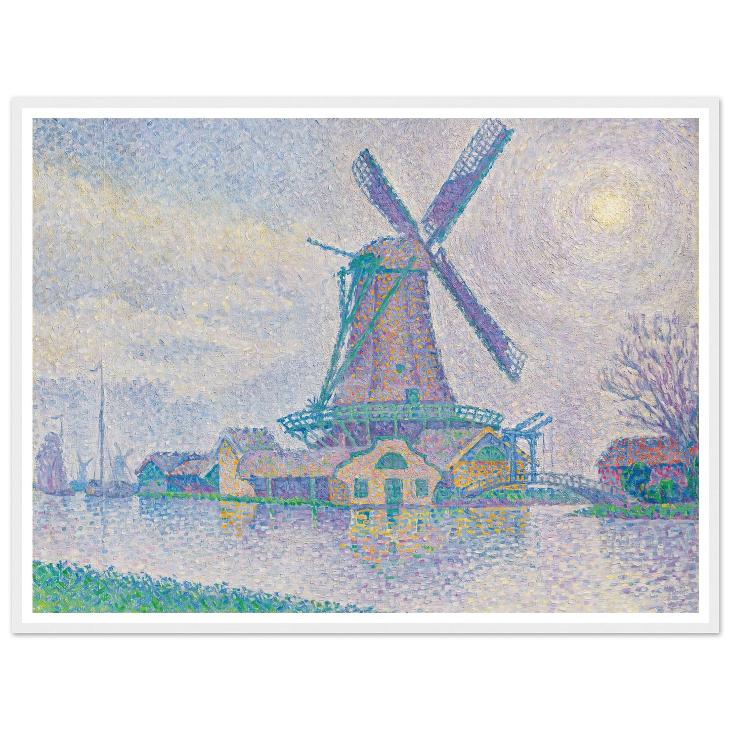 Moulin d’Edam (1896) Art Print | Paul Signac-Quipham Collections
