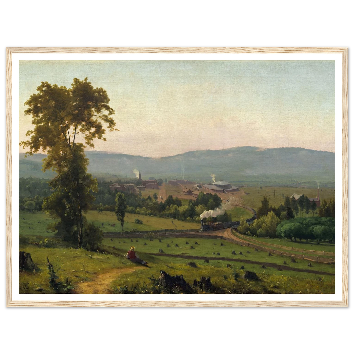The Lackawanna Valley (c. 1856) Art Print | George Inness-Quipham Collections