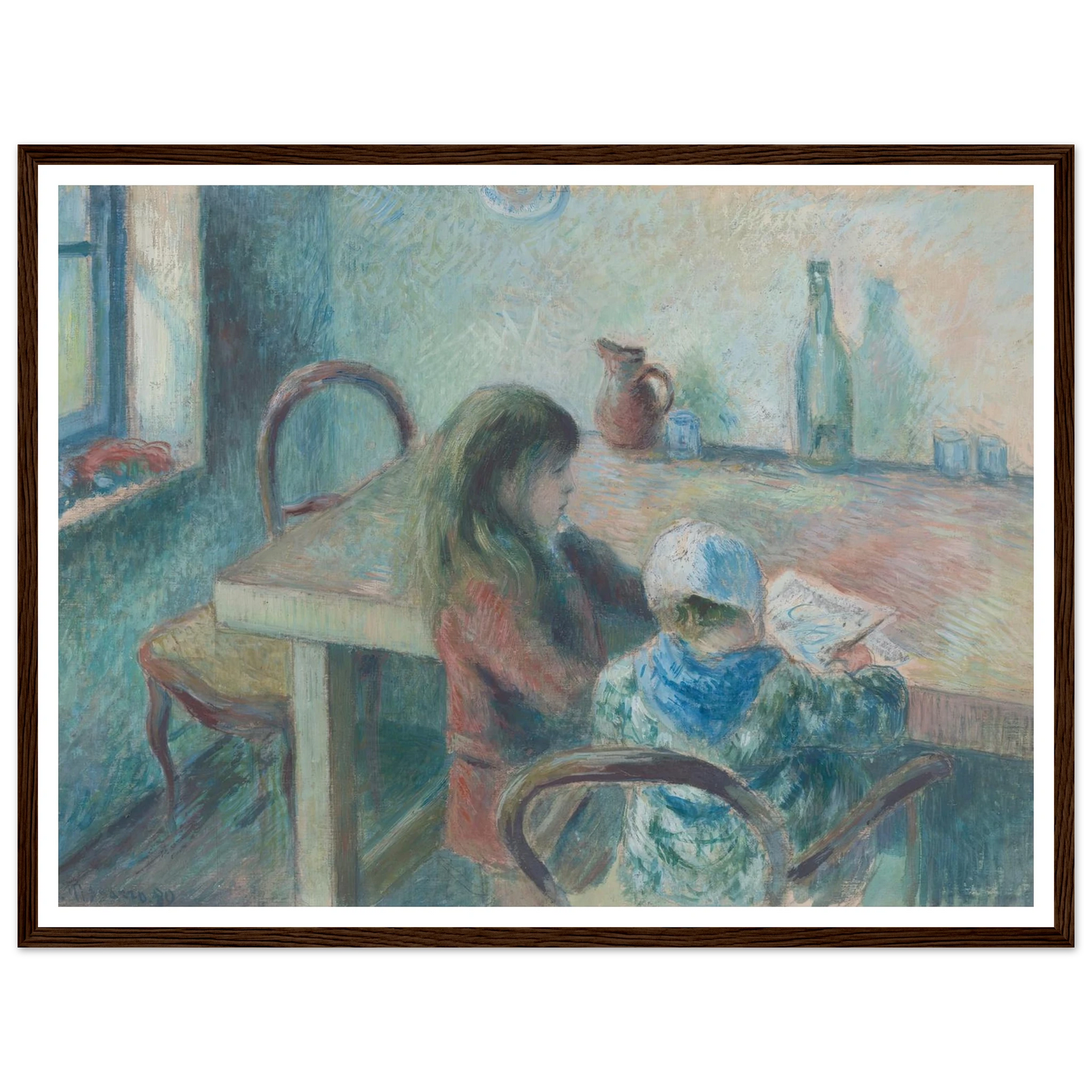 The Children (1880) Art Print | Camille Pissarro-Quipham Collections