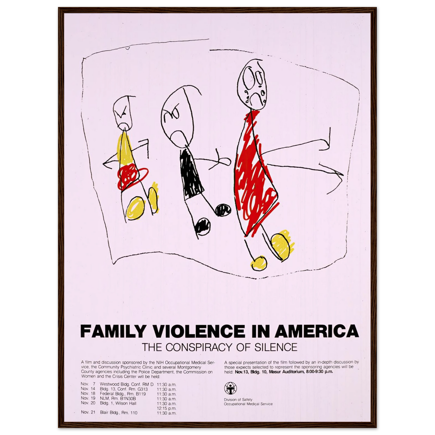 Family violence in America; the conspiracy of silence Art Print | National Institutes of Health-Quipham Collections