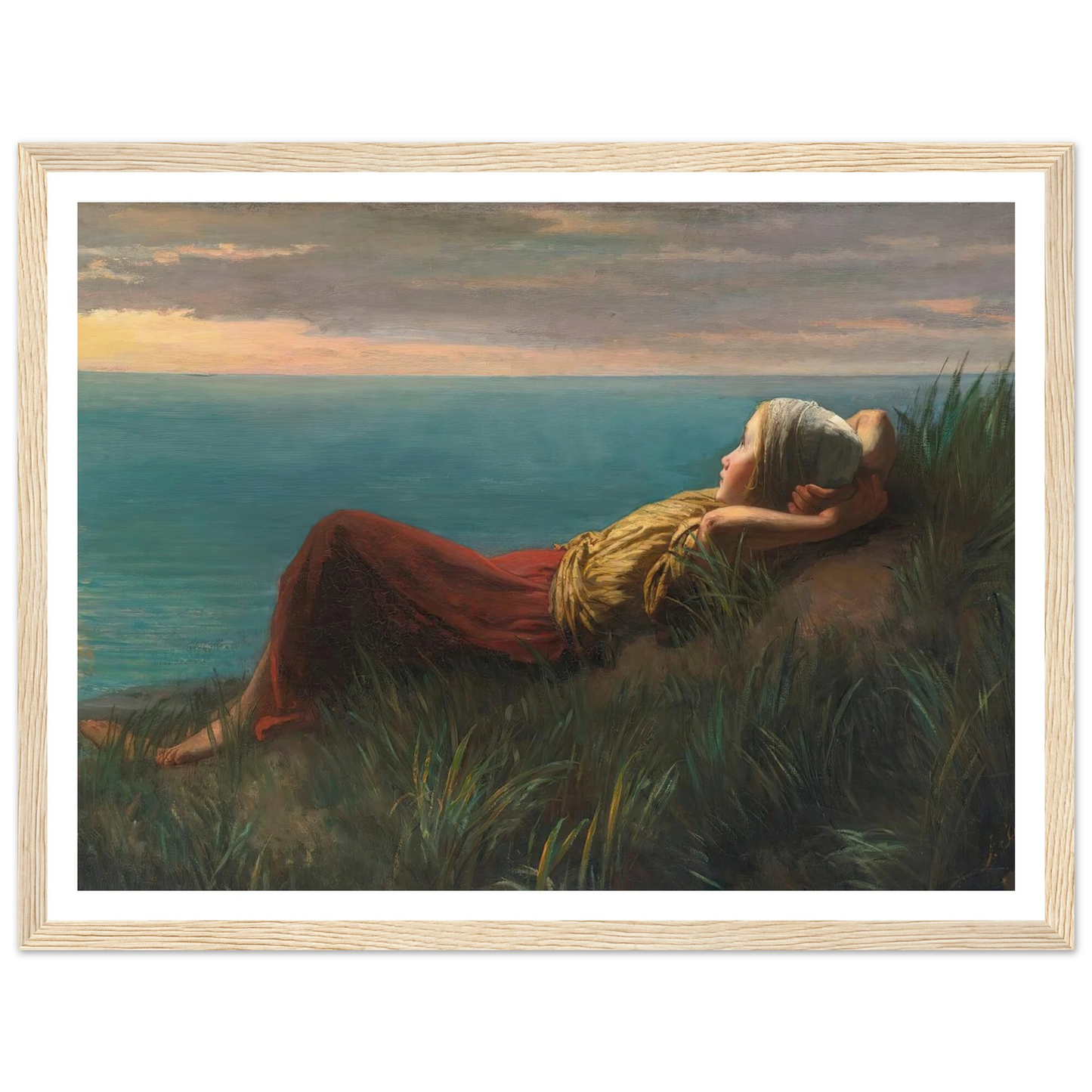 Dreams (Dolce Far Niente) Art Print | Jozef Israels-Quipham Collections