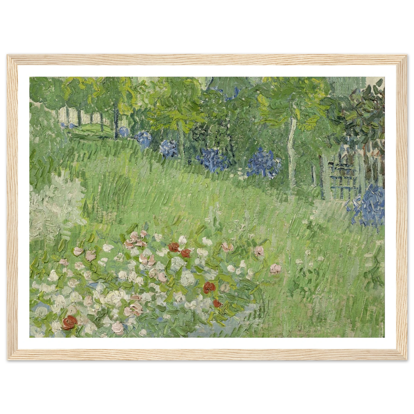 Daubigny’s garden Art Print | Vincent van Gogh-Quipham Collections