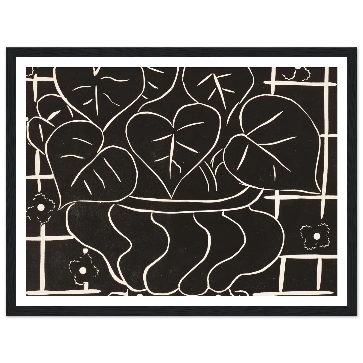 Corbeille de bégonias I (1938) Art Print | Henri Matisse-Quipham Collections