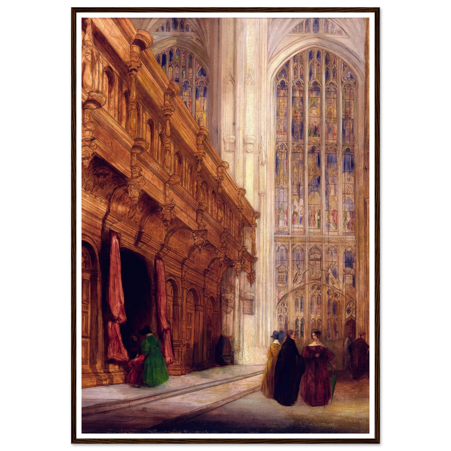King’s College Chapel–Cambridge Art Print | David Roberts-Quipham Collections
