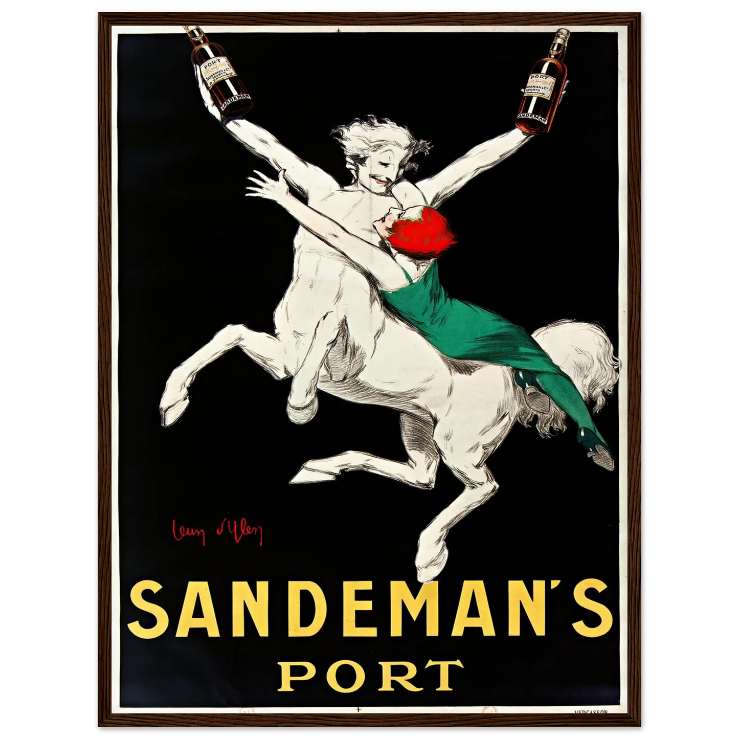 Sandeman’s Port (1930) Art Print | Jean Dylen-Quipham Collections