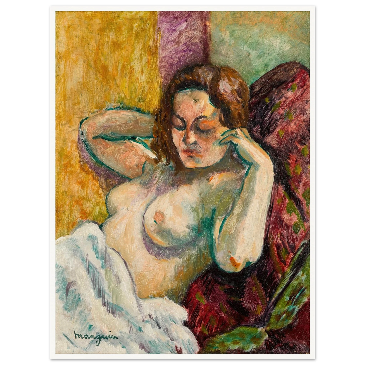 Torse de Vanina (1945) Art Print | Henri Manguin-Quipham Collections