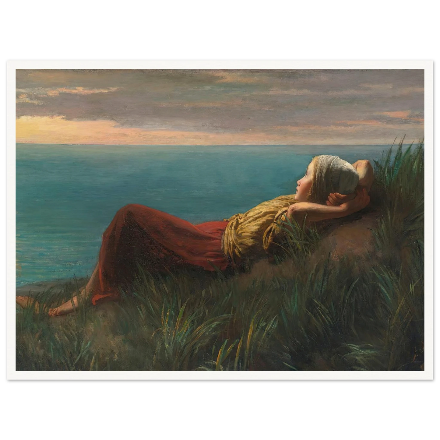 Dreams (Dolce Far Niente) Art Print | Jozef Israels-Quipham Collections