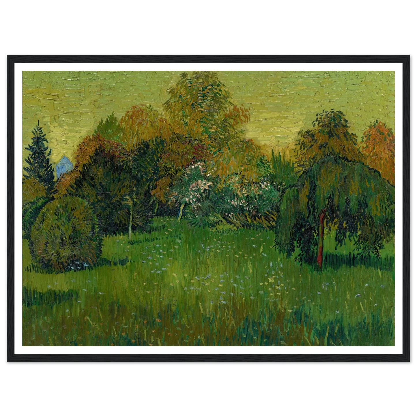 The Poet’s Garden (1888) Art Print | Vincent van Gogh-Quipham Collections