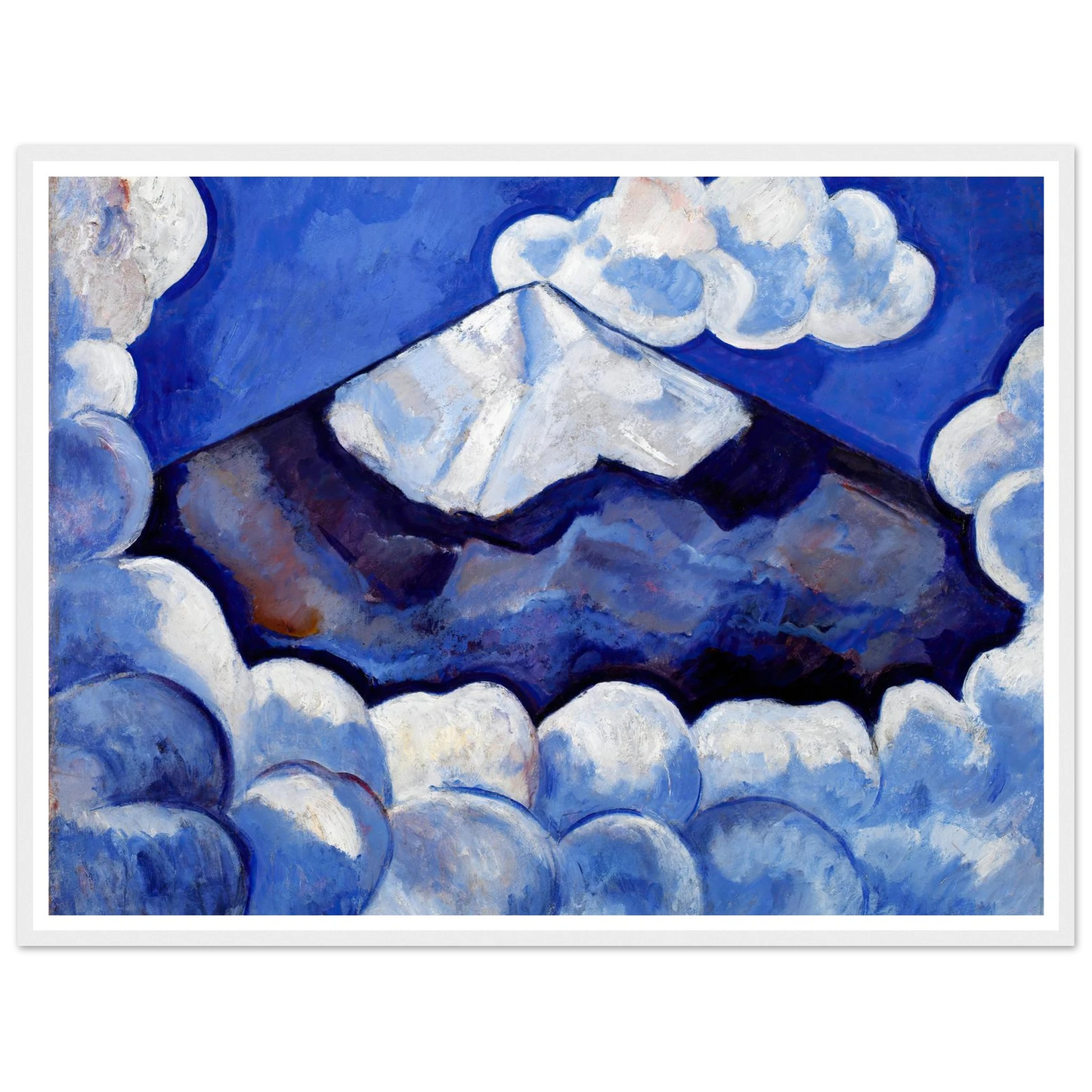 Popocatepetl, Spirited Morning– Mexico (1932) Art Print | Marsden Hartley-Quipham Collections