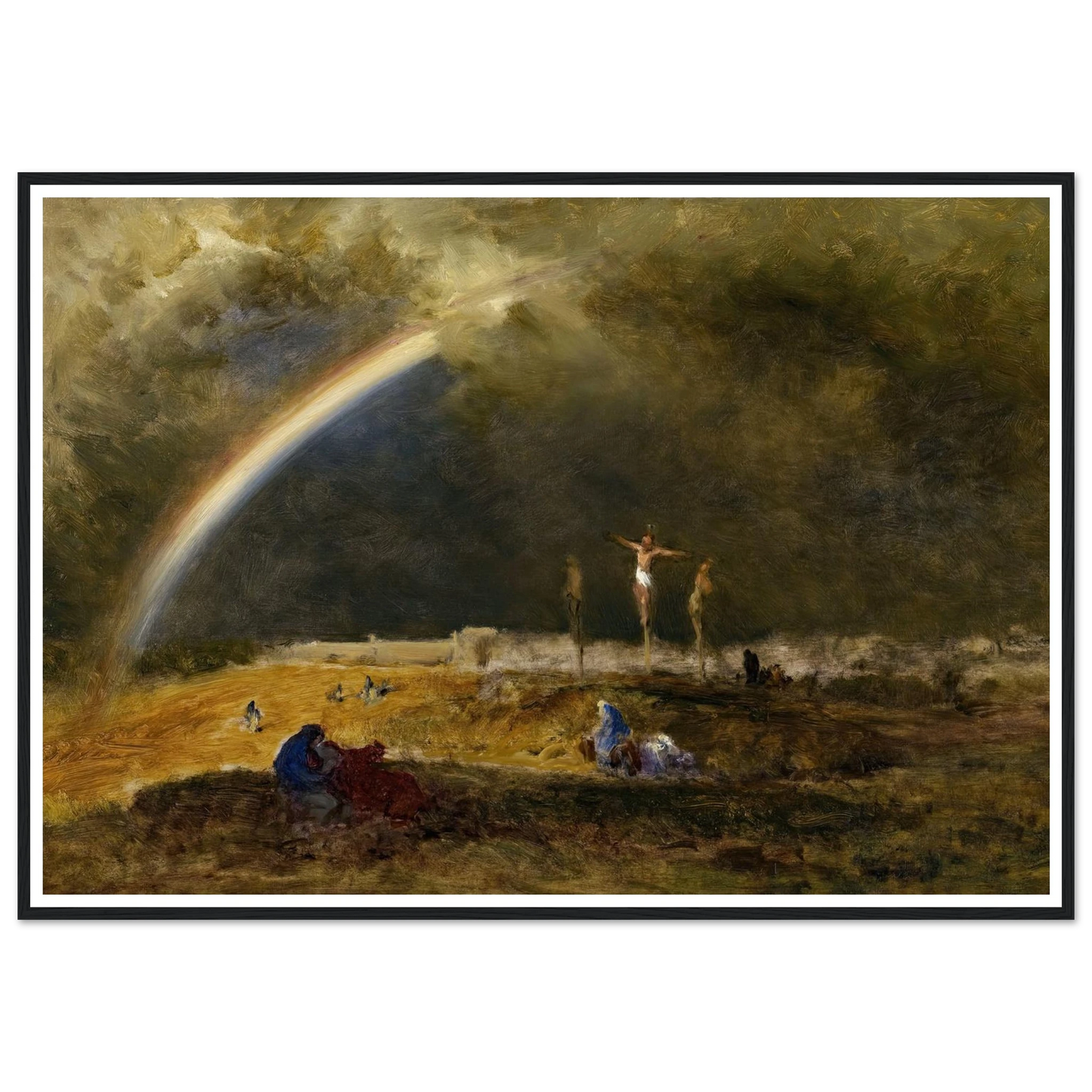 The Triumph at Calvary (c. 1874) Art Print | George Inness-Quipham Collections