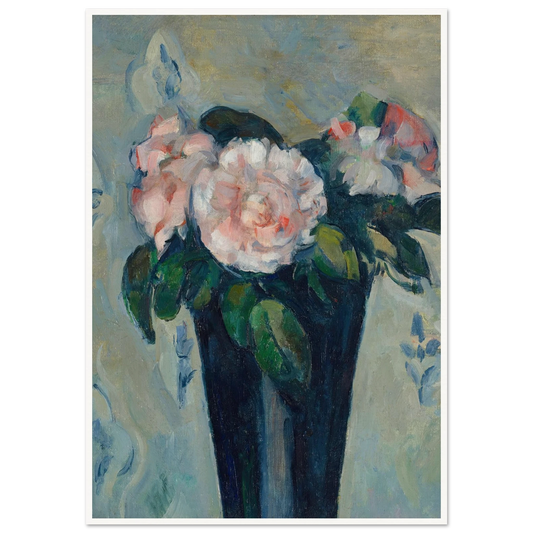 Le vase bleu sombre (circa 1880) Art Print | Paul Cezanne-Quipham Collections