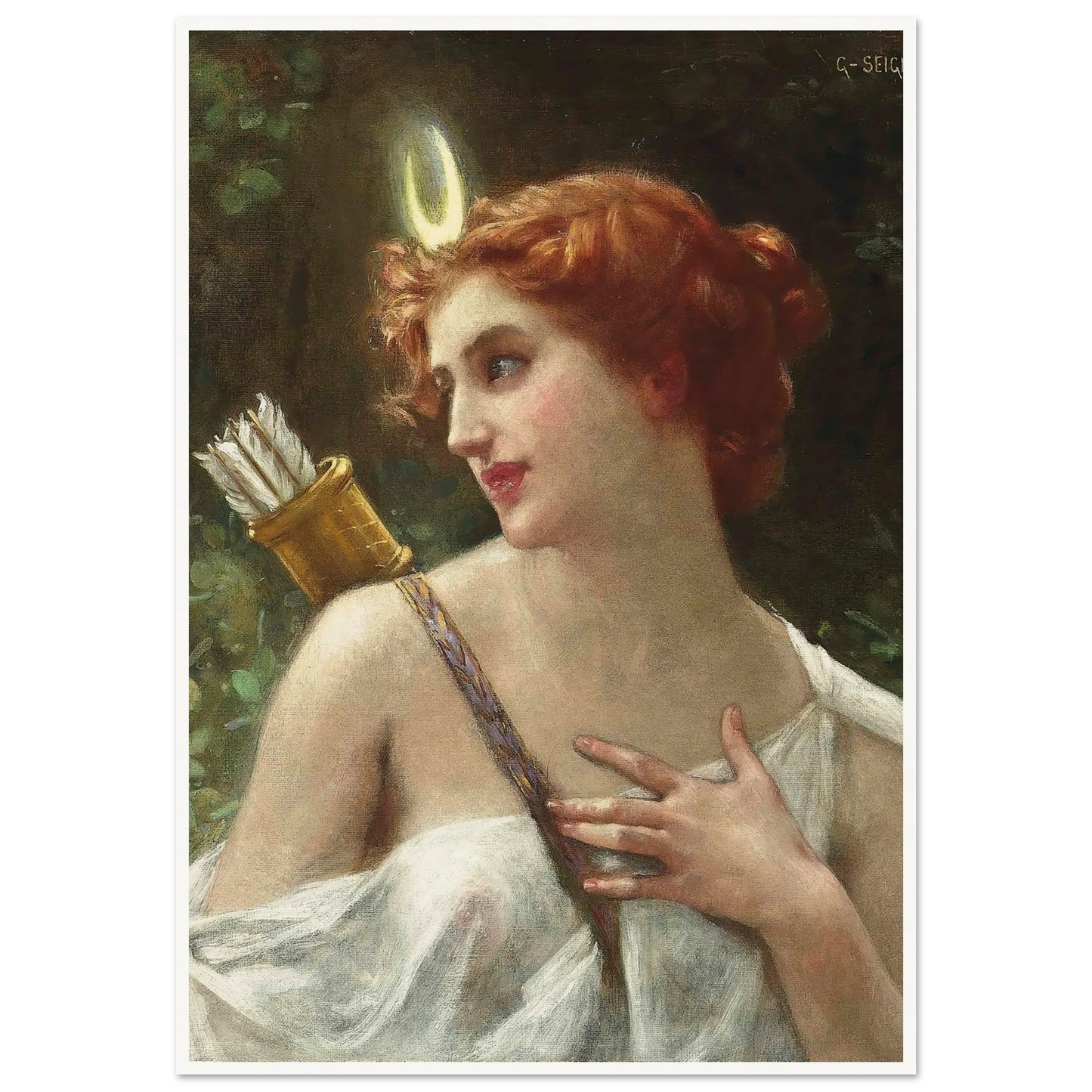 Diana the Huntress Art Print | Guillaume Seignac-Quipham Collections