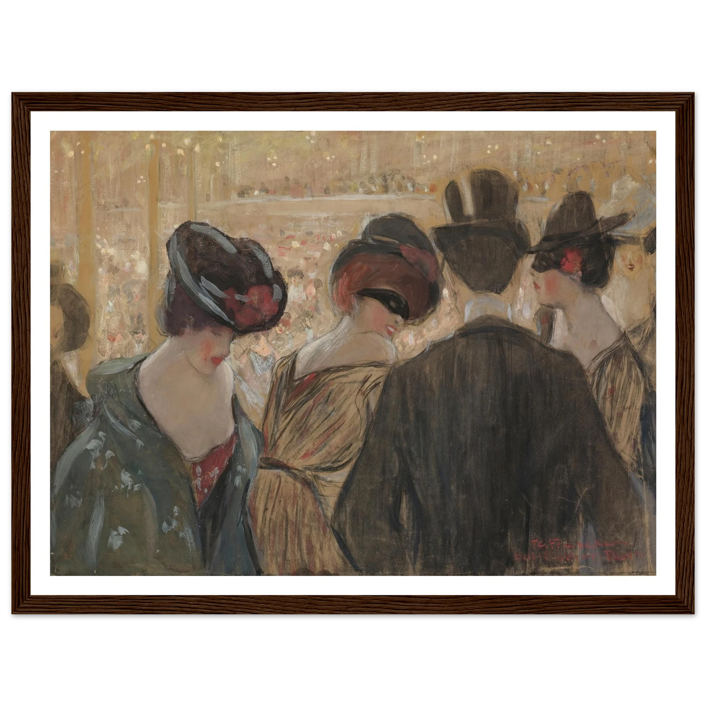 Bal-Bullier, Paris Art Print | Frederick Carl Frieseke-Quipham Collections