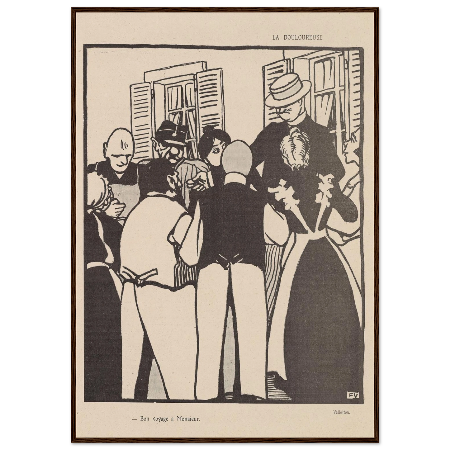 22 août 1903. Art Print | Felix Vallotton-Quipham Collections