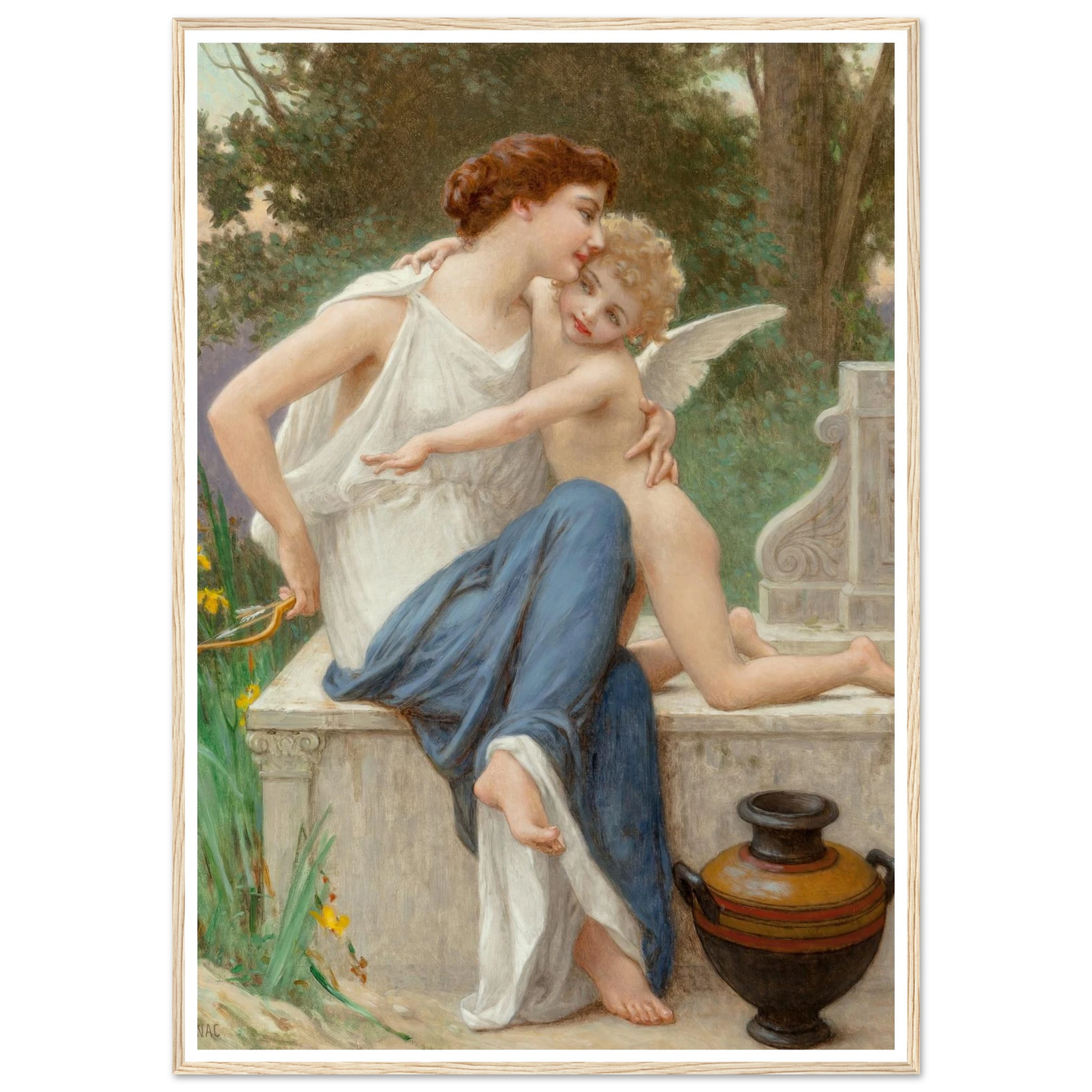 Disarming Cupid Art Print | Guillaume Seignac-Quipham Collections