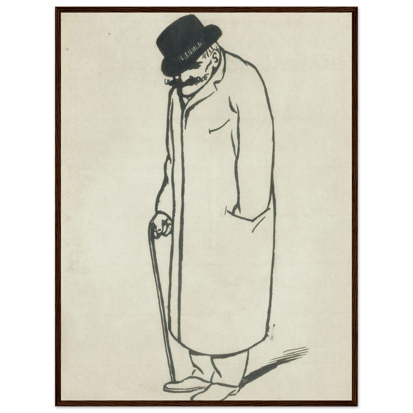 A dead man talking Art Print | Felix Vallotton-Quipham Collections