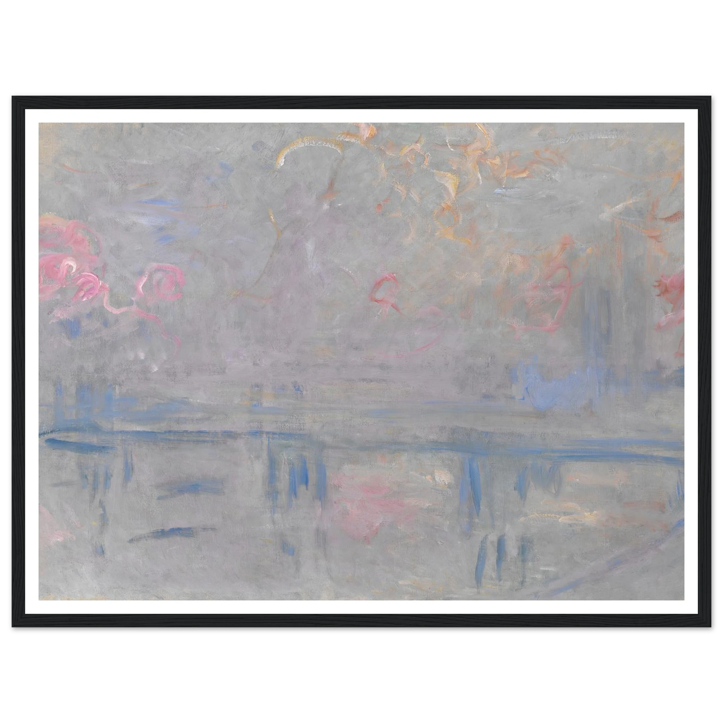 Charing Cross Bridge (1900) Art Print | Claude Monet-Quipham Collections