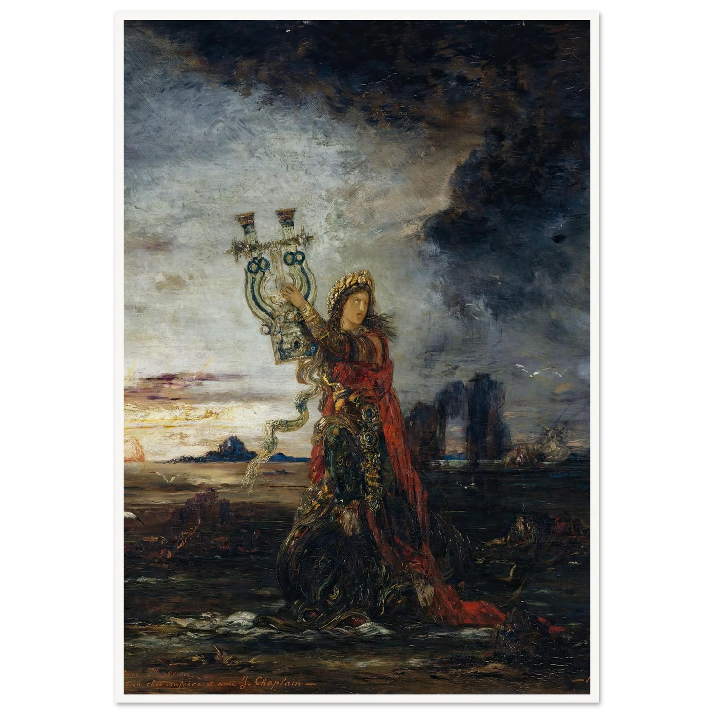 Arion (1891) Art Print | Gustave Moreau-Quipham Collections