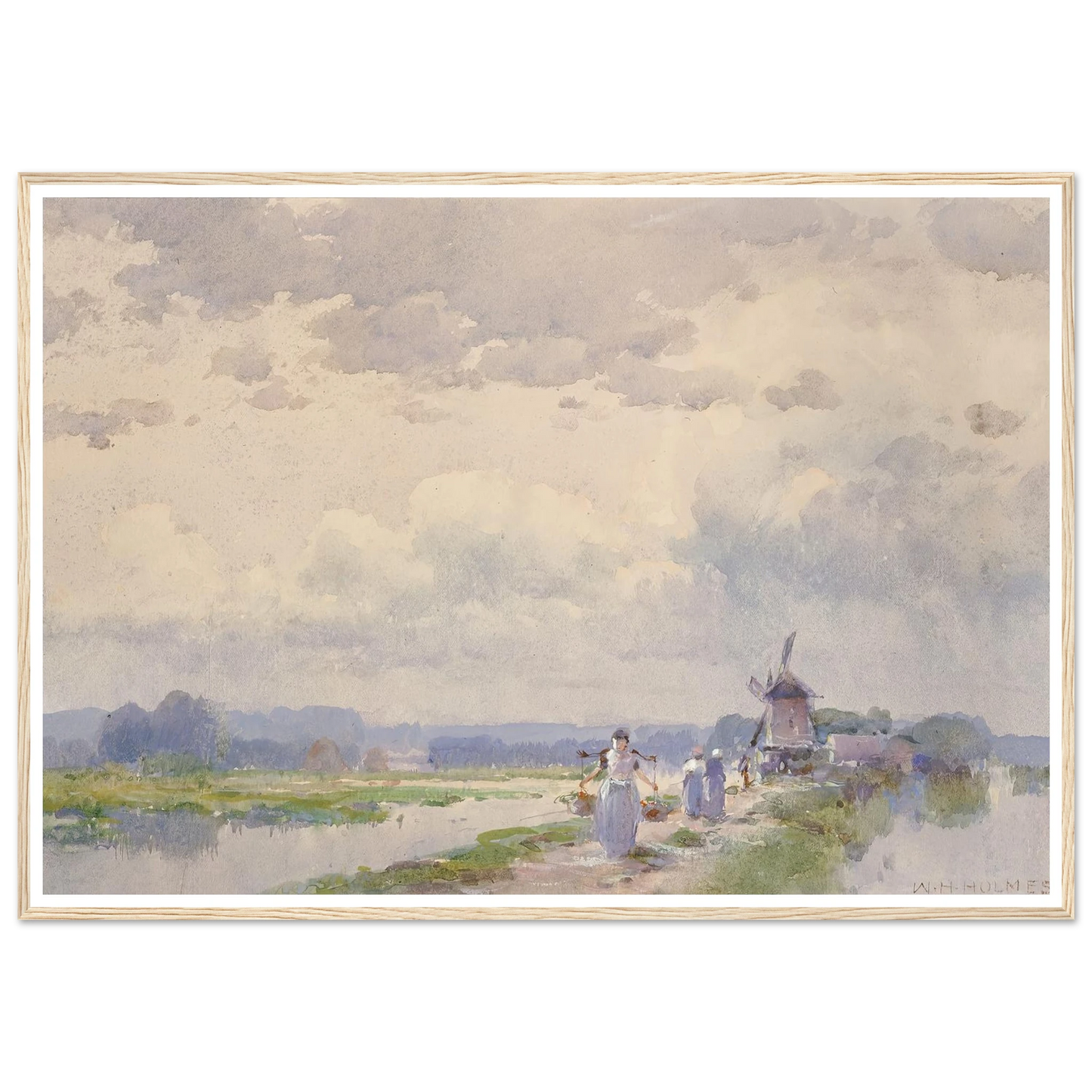In Holland Art Print | William Henry Holmes-Quipham Collections