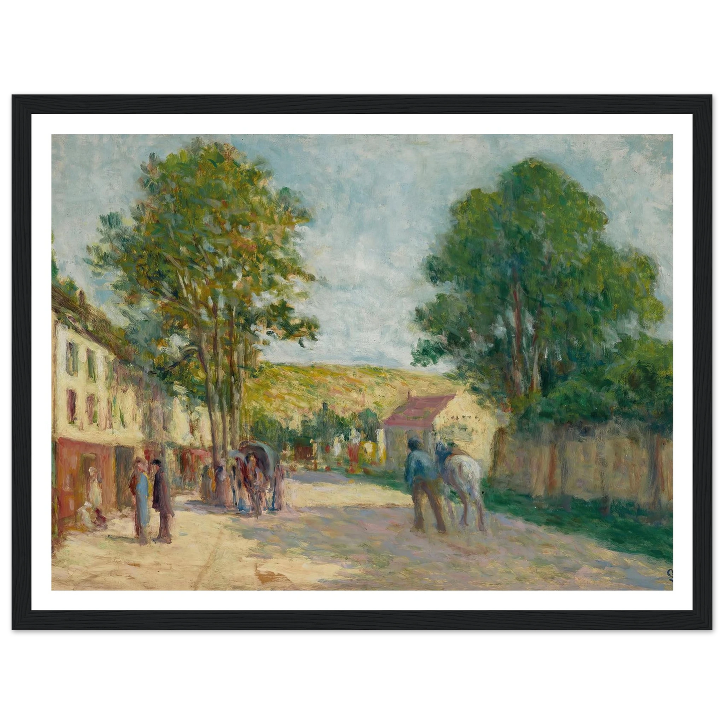 Environs de Paris Art Print | Maximilien Luce-Quipham Collections