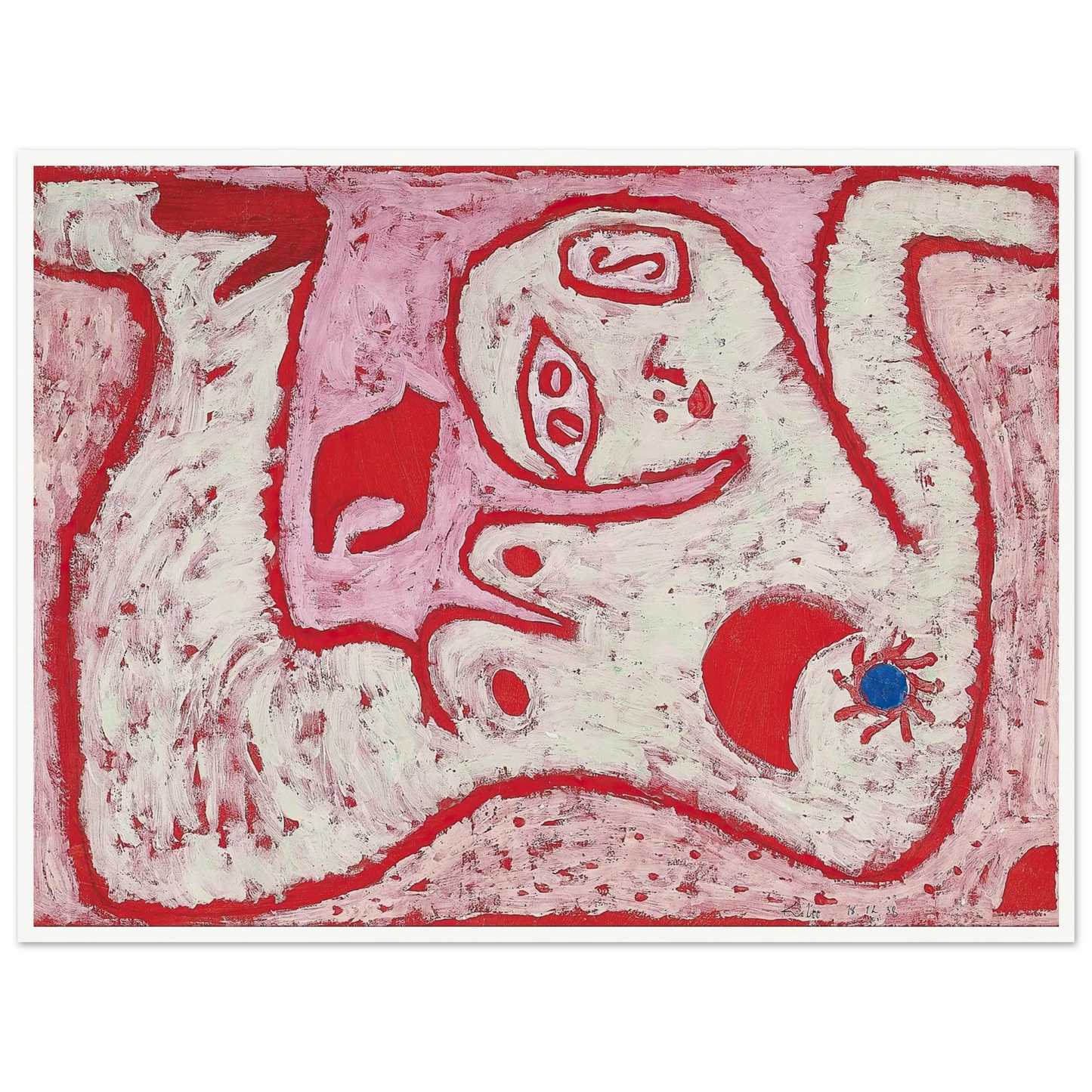 A Woman For Gods (1938) Art Print | Paul Klee-Quipham Collections