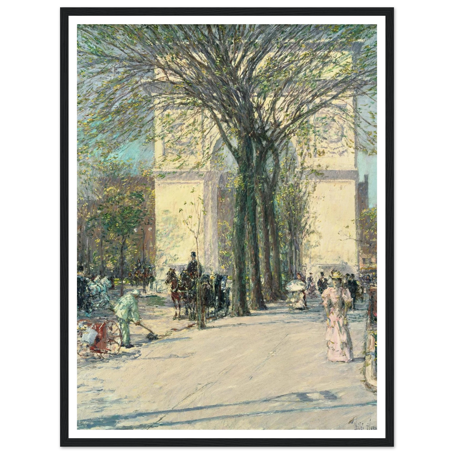 Washington Arch, Spring Art Print | Childe Hassam-Quipham Collections