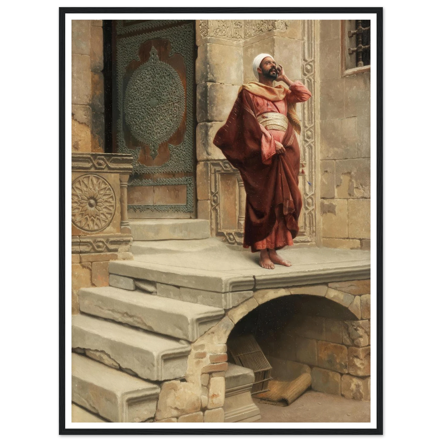 Calling the Faithful (1893) Art Print | Ludwig Deutsch-Quipham Collections