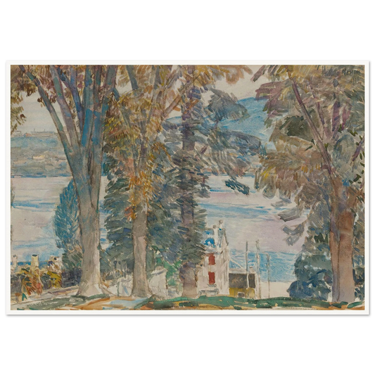 Newburgh, New York (1914) Art Print | Childe Hassam-Quipham Collections