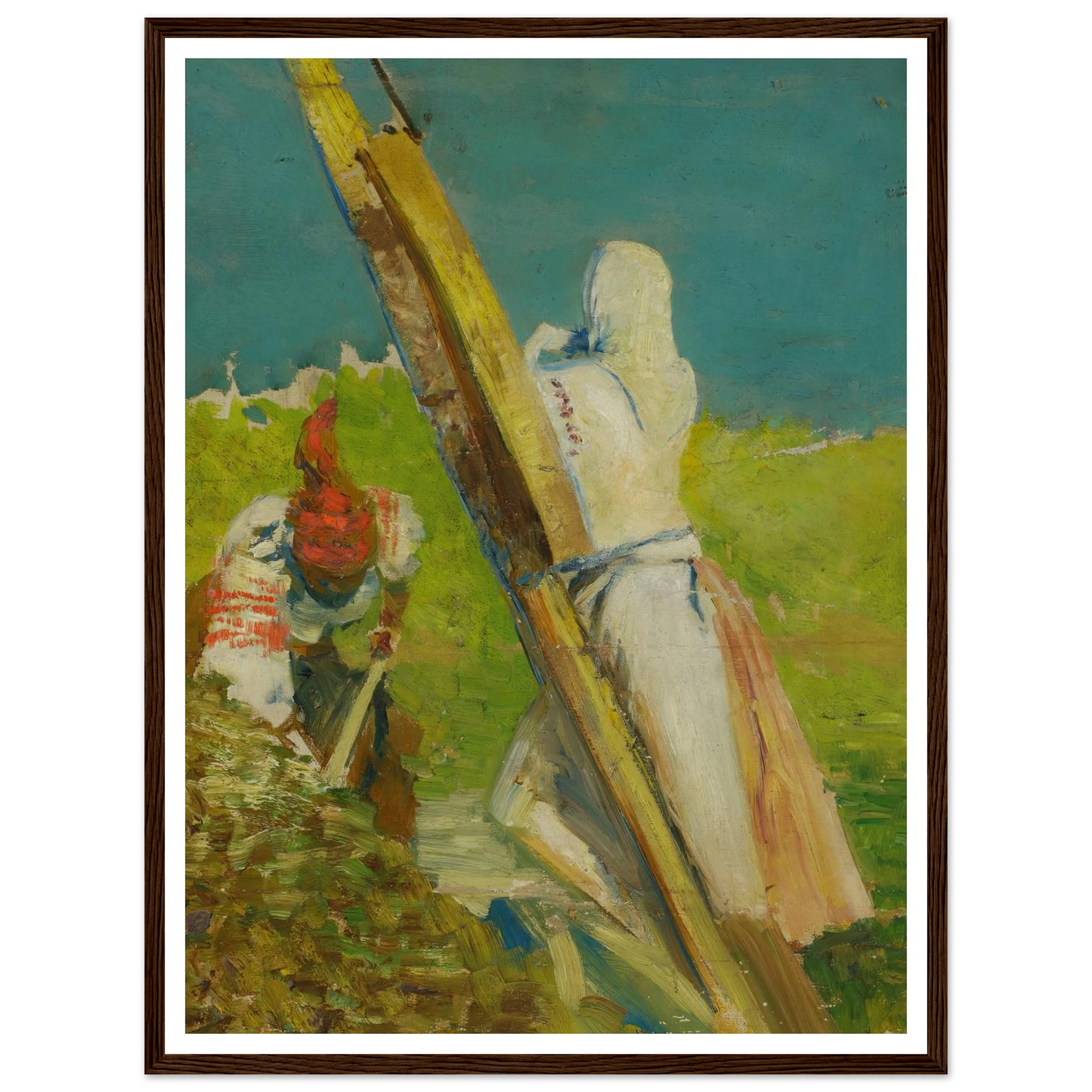 At the shadoof Art Print | Jacek Malczewski-Quipham Collections