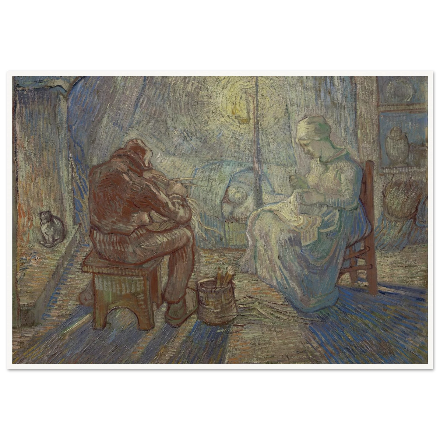 Night (After Millet) Art Print | Vincent van Gogh-Quipham Collections