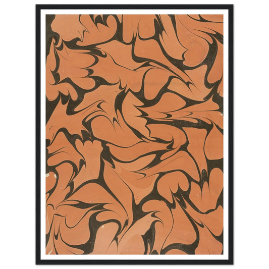 Gezogenes Marmorpapier (1909) Art Print | Franz Weisse-Quipham Collections