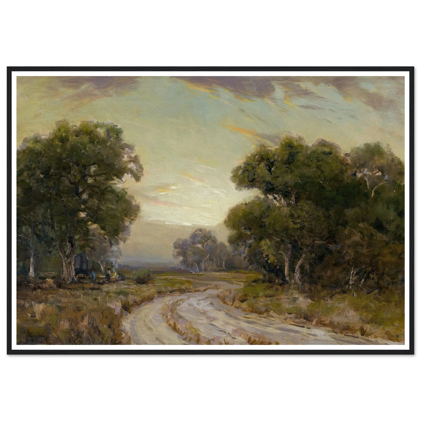 Evening Near Jackson, Southwest Texas Art Print | Julian Onderdonk-Quipham Collections