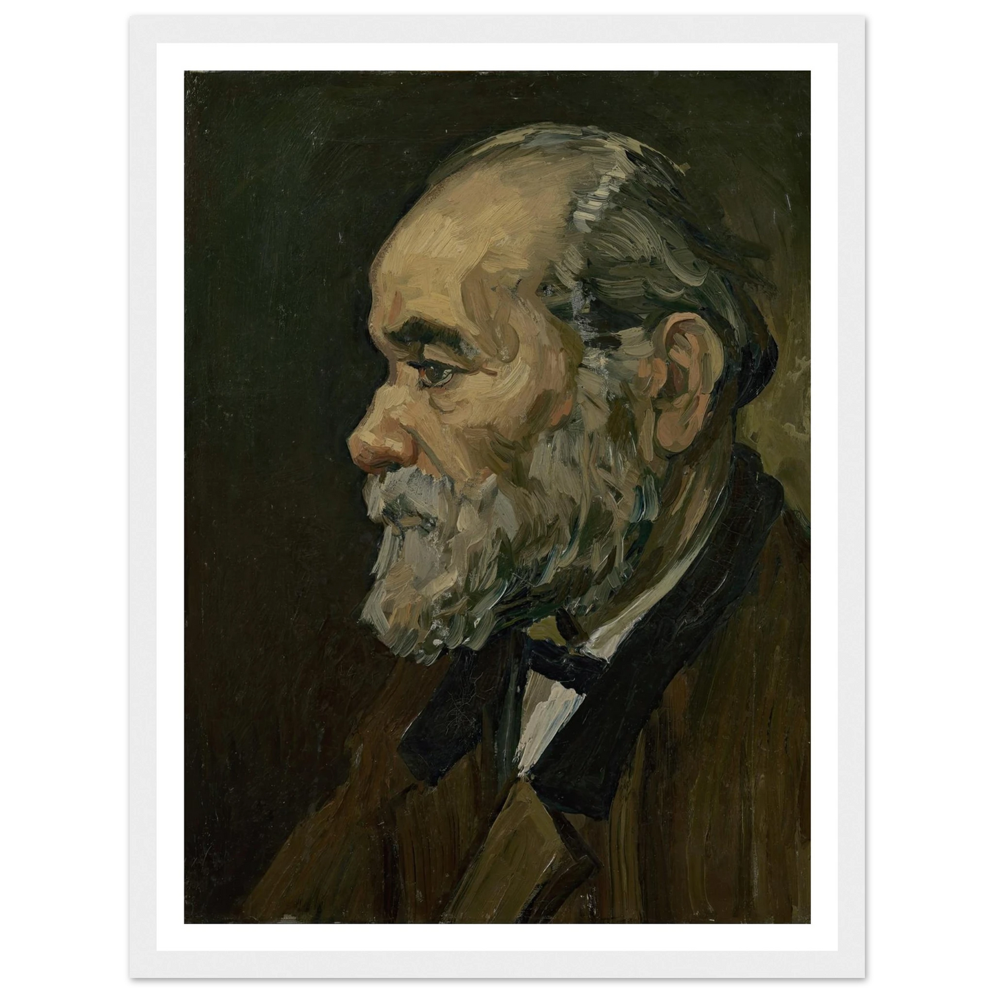 Portrait of an old man (1885) Art Print | Vincent van Gogh-Quipham Collections