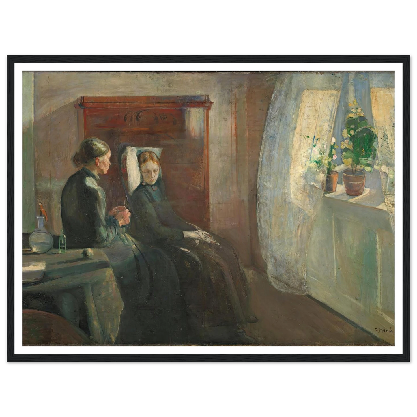 Spring (1889) Art Print | Edvard Munch-Quipham Collections
