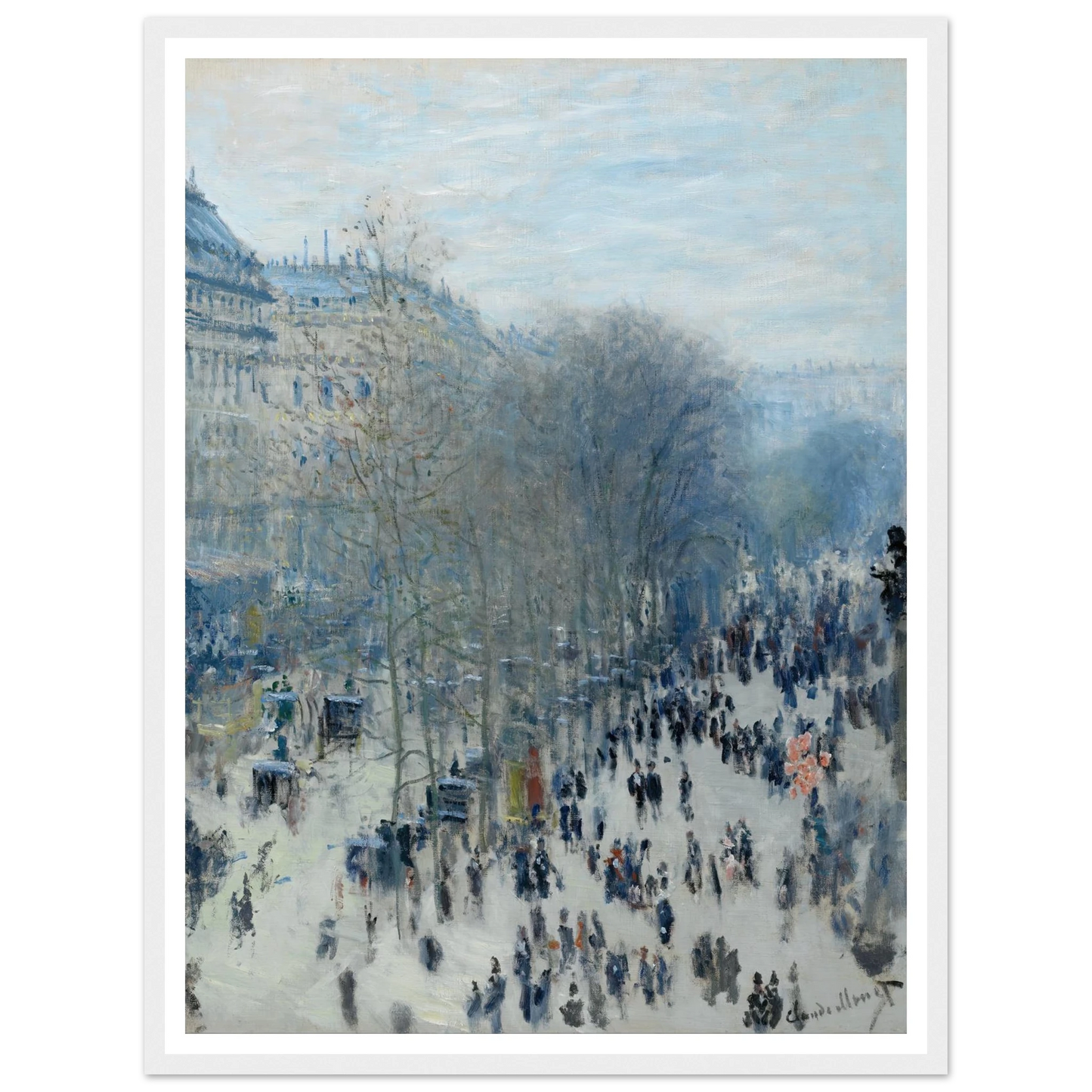Boulevard des Capucines Art Print | Claude Monet-Quipham Collections