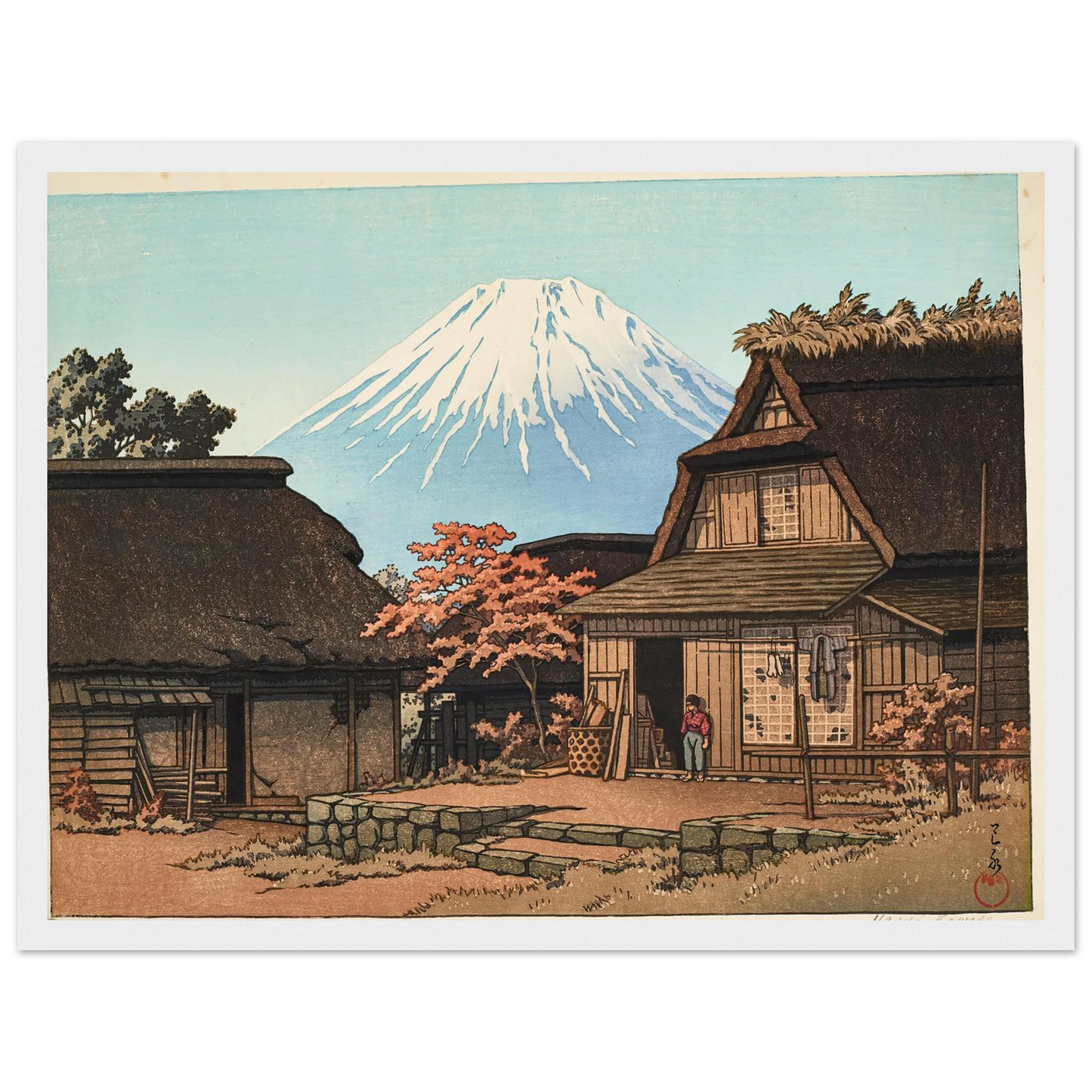 Hirano no aki (Autumn at Hirano) (1945) Art Print | Kawase Hasui-Quipham Collections